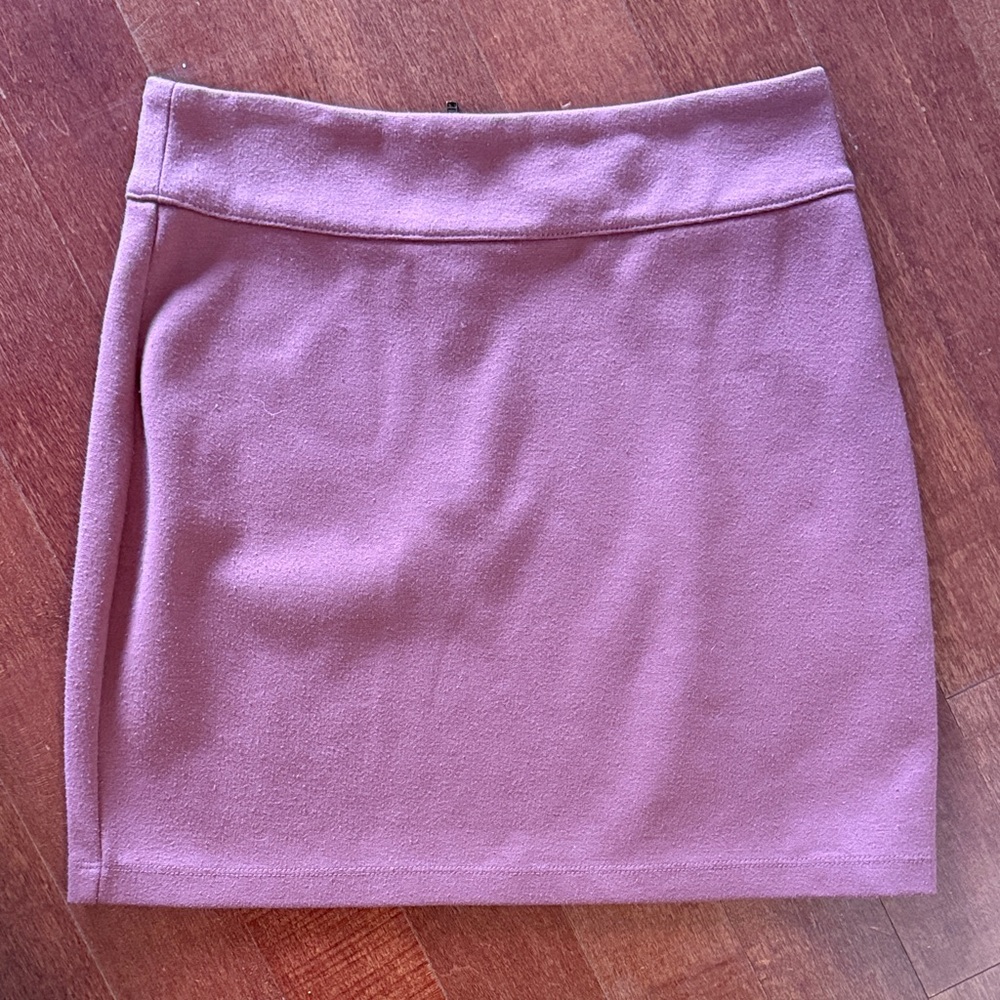 Mauve Pencil Skirt